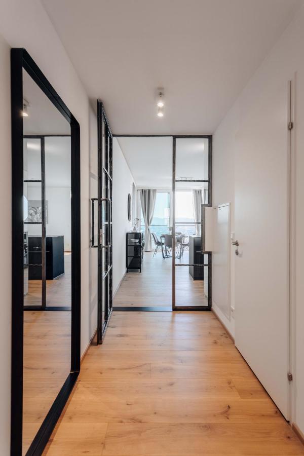 Design Apartment With Amazing View Over Vienna 2 Экстерьер фото